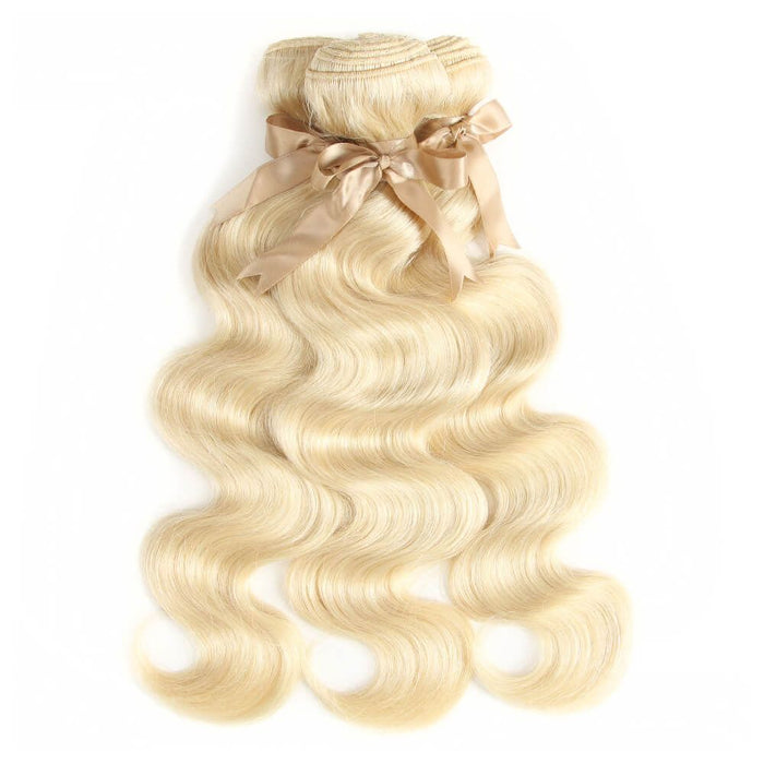 body wave 613 blonde brazilian human hair bundles 1pc