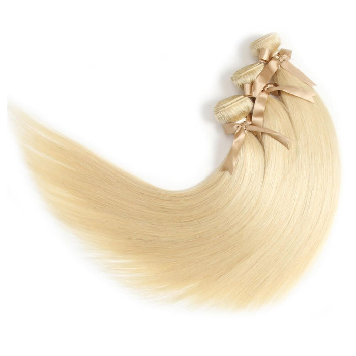 healthu end silky straight 613 blonde human hair bundles 3pcs