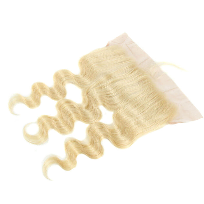 body wave 613 blonde 13*4 lace closure hair weave