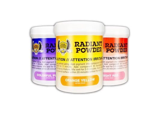 RADIANT POWDER PIGMENTS | Glow-In-The-Dark.