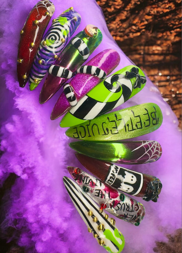 Ready To Ship Beetlejuice - Paws By Picasso Ready To Ship Beetlejuice