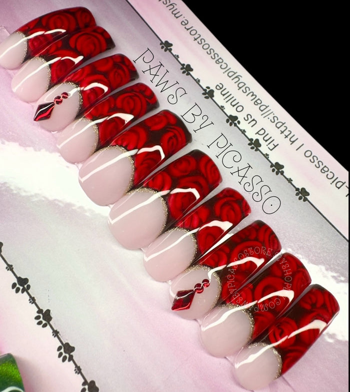 Ready to Ship Curvy nails - Paws By Picasso Ready to Ship Curvy nails