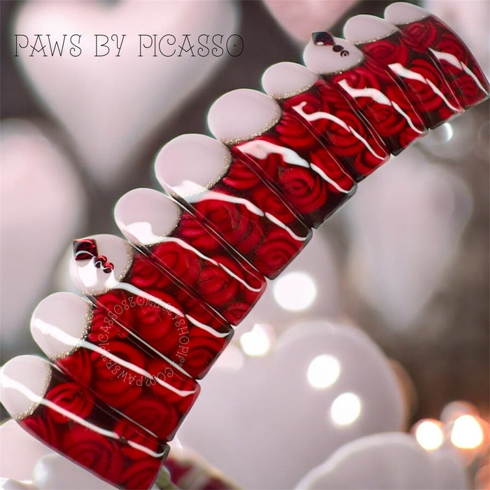 Ready to Ship Curvy nails - Paws By Picasso Ready to Ship Curvy nails