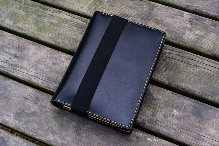Refillable Leather Journal Leuchtturm1917 A5 Cover - Black