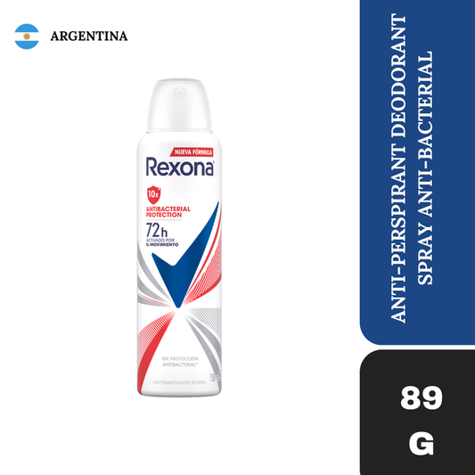 Rexsona Antibacterial Protection Antitranspirante Aerosol (Imported )(UI) 150ml