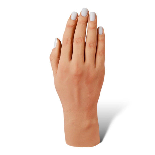 RI- 3.0 Full Silicone Practice Hand-3.0 Hand-Red Iguana LLC-Right-Poseable-Nicole-Gel Essentialz