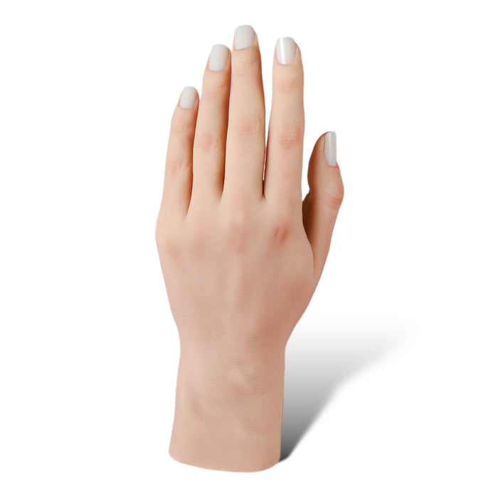 RI- 3.0 Full Silicone Practice Hand-3.0 Hand-Red Iguana LLC-Left-Poseable-Inessa-Gel Essentialz
