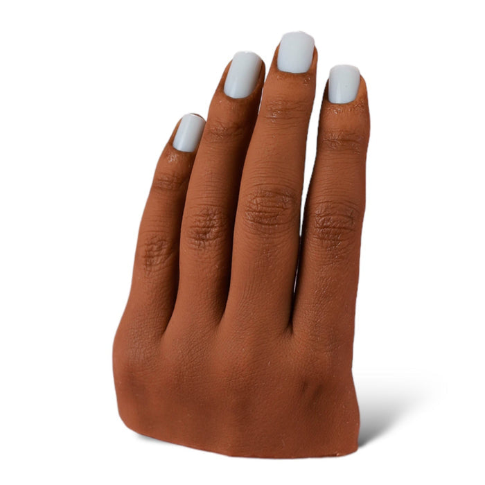 RI- 3.0 Half Silicone Practice Hand-3.0 Hand-Red Iguana LLC-Left-Poseable-Analuisa-Gel Essentialz