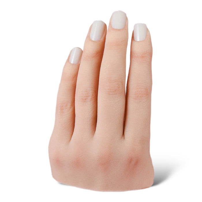 RI- 3.0 Half Silicone Practice Hand-3.0 Hand-Red Iguana LLC-Left-Poseable-Inessa-Gel Essentialz