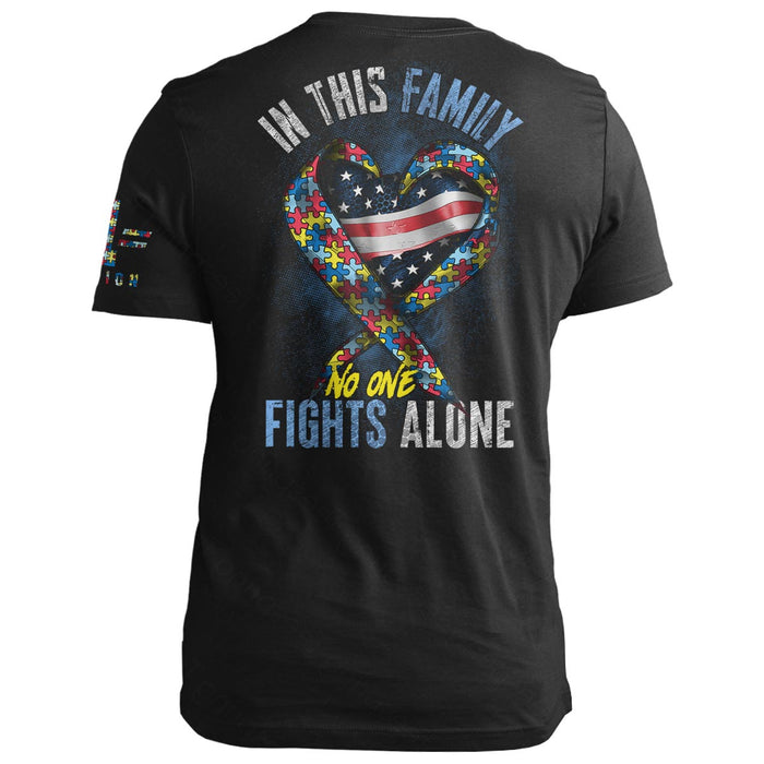 Ribbon Heart: Autism Awareness