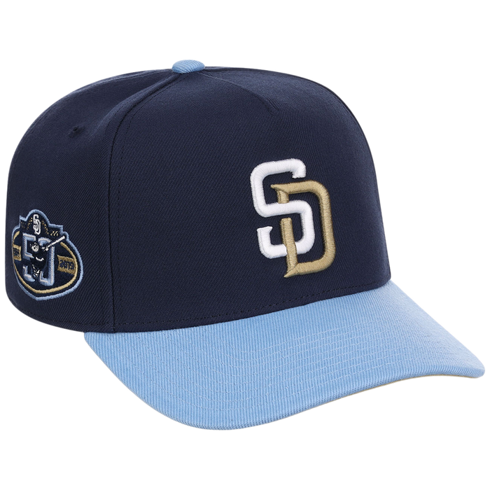 San Diego Padres Mitchell & Ness MLB 'Era Flip' Heritage Series Pro Pinch - Navy/Sky