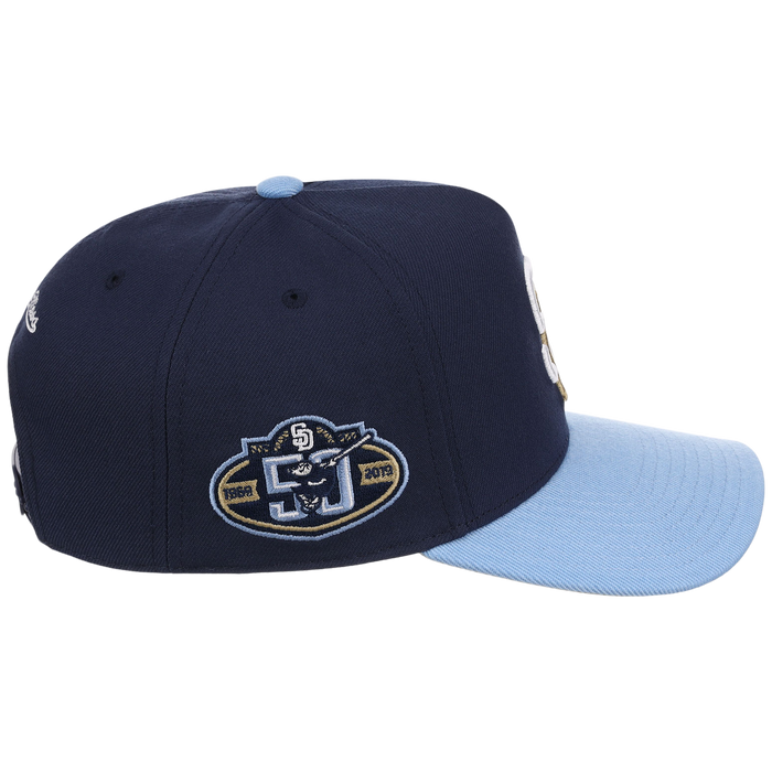 San Diego Padres Mitchell & Ness MLB 'Era Flip' Heritage Series Pro Pinch - Navy/Sky