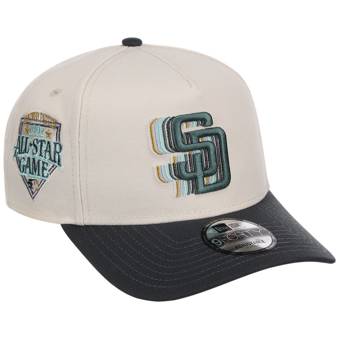 San Diego Padres MLB Cream Clouds New Era 9FORTY