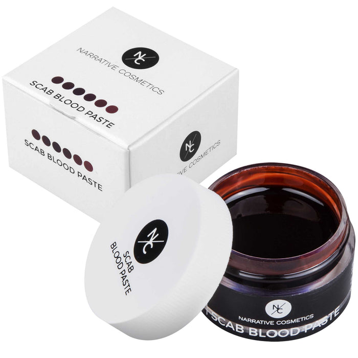 Scab Blood Paste Professional SFX Makeup for Realistic Cuts and Wounds, 1.41 Oz.