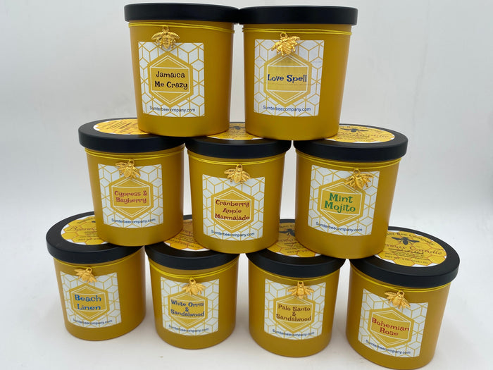 Scented Beeswax Candle - 9 oz