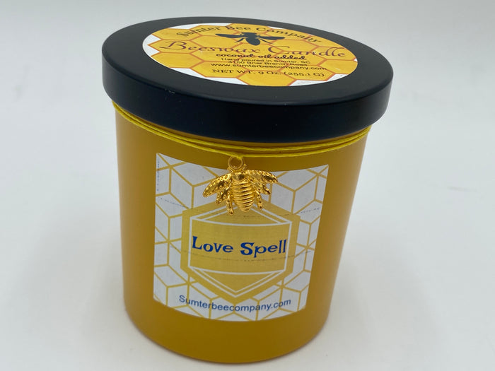 Scented Beeswax Candle - 9 oz
