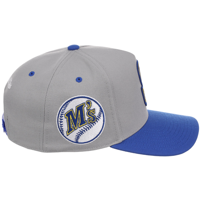 Seattle Mariners Mitchell & Ness MLB 'Era Flip' Heritage Series Pro Pinch - Grey/Royal