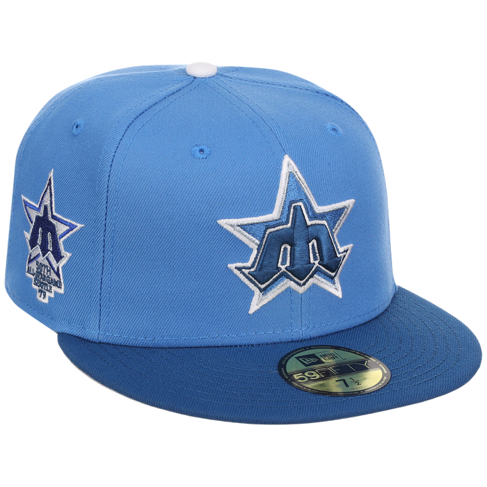 Seattle Mariners The Core Four & More New Era 59FIFTY - Air Force Blue