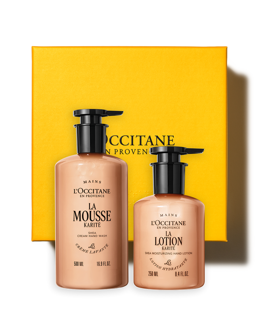 Shea (Karité) Liquid Soap & Lotion Duo