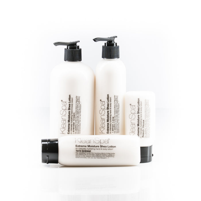 Peppermint Dream Shea Lotion bottles