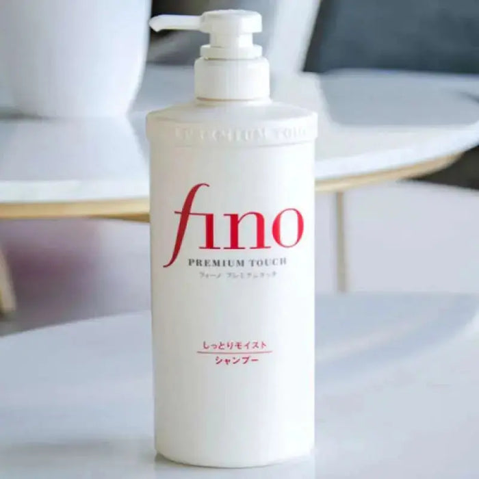 SHISEIDO FINO Premium Touch Moist Shampoo & Conditioner 550 ml - DOKAN