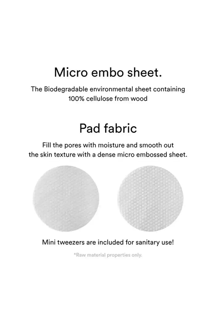 Detailed texture shot of stacked Hydrating Toner Pads for Sensitive Skin, highlighting the high moisture retention.