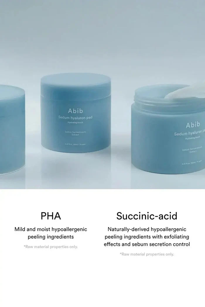 Interior view of an open jar of Gentle Exfoliating Pads, focusing on the eco-friendly and convenient design for daily use.