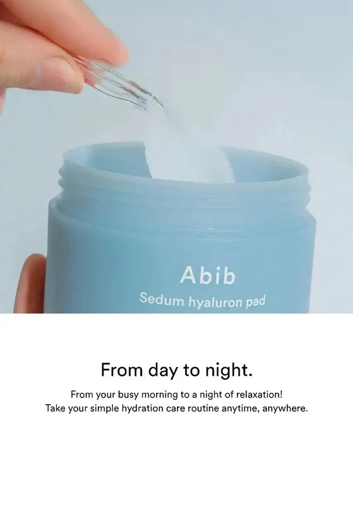 A group shot of Sedum Sarmentosum Skincare pads reflecting a fresh and dewy finish, ideal for sensitive skin hydration.