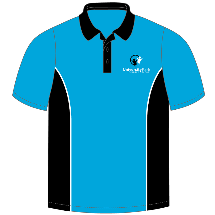 Short Sleeve Panel Polo