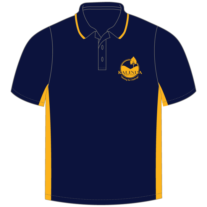 Short Sleeve Panel Polo