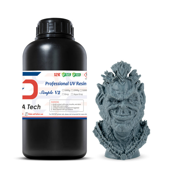 3D printed orc made with Siraya Tech's Professional UV resin