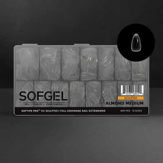 SOFGEL SOFTIPS PRO™ XV Sculpted Almond Medium