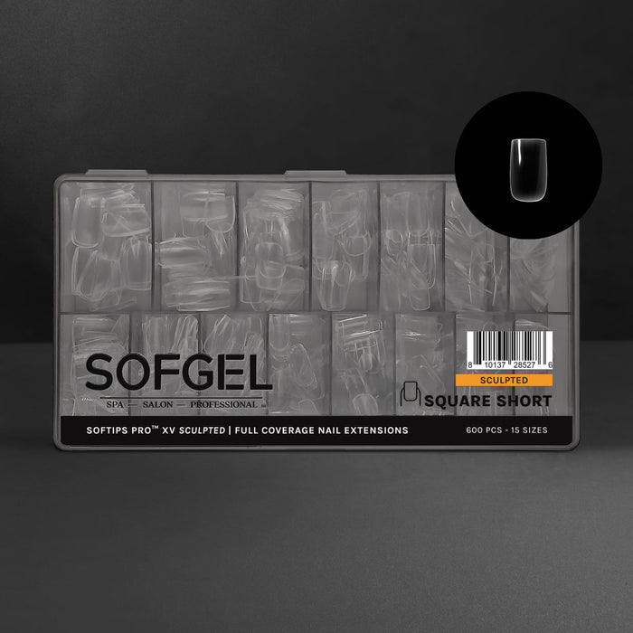 SOFGEL SOFTIPS PRO™ XV Sculpted Square Short