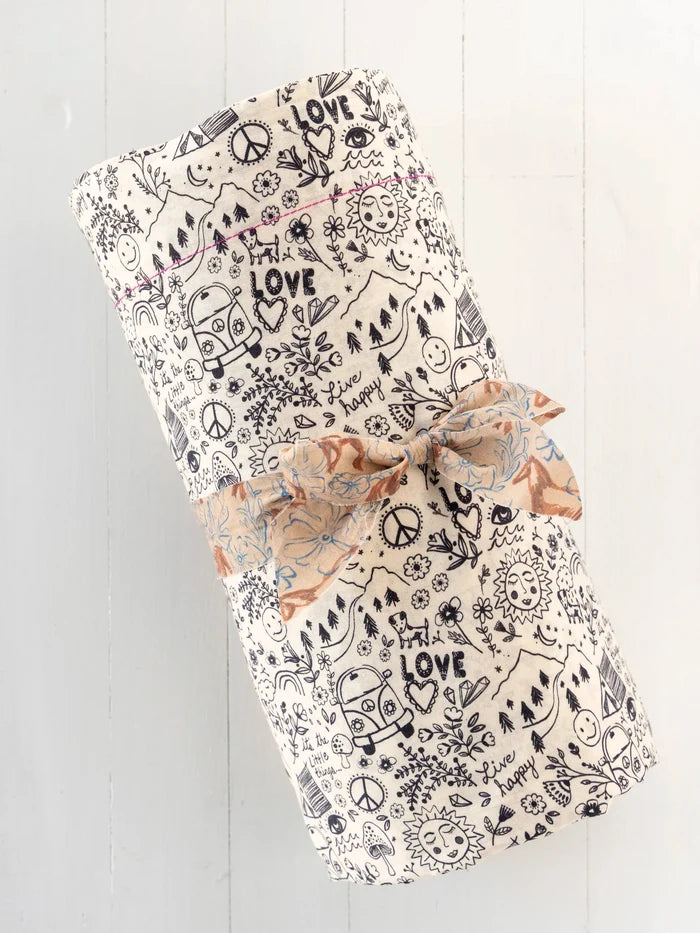 Sooo Soft Cotton Sheet Set - Live Happy Doodles-view 4