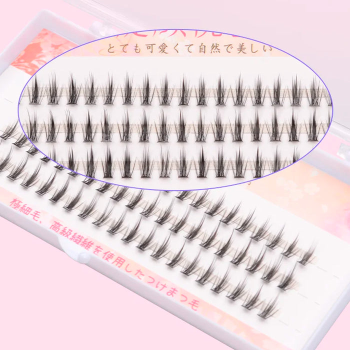 Spiky Wispy Cluster Extension Eyelash