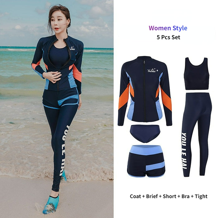 Splashkrest Wetsuit (5pcs/3pcs Set)