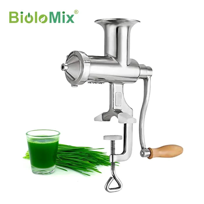 Stainless Steel Juicer with Slow Squeezing