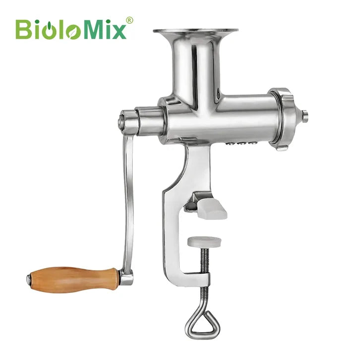 Stainless Steel Juicer with Slow Squeezing