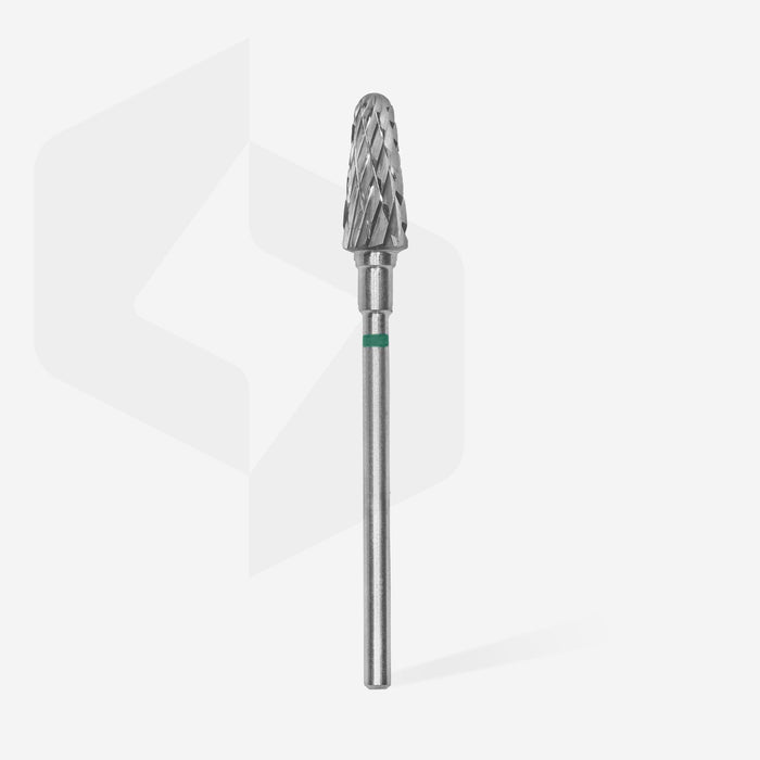Staleks Carbide Bit - Frustum Green (C) 6/14mm (443)-Drill bit-STALEKS PRO-Gel Essentialz