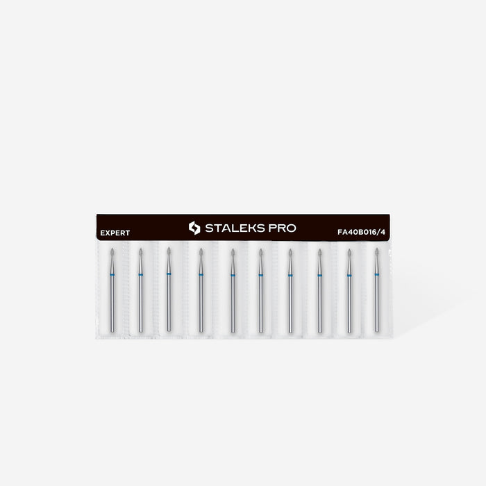 Staleks Diamond Bit - Drop Blue (M) 1.6 / 4mm (403)-Drill bit-STALEKS PRO-Gel Essentialz