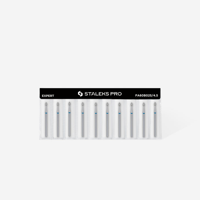Staleks Diamond Bit - Pointed Bud Blue (M) 2.5 / 4.5mm (413)-Drill bit-STALEKS PRO-Gel Essentialz
