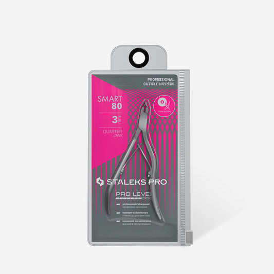 Staleks Professional Cuticle Nippers SMART 80, 3 mm
