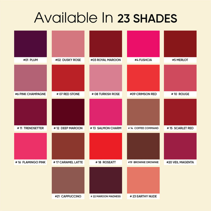 STUNNING MATTE LIPCOLOR (PACK OF 3)