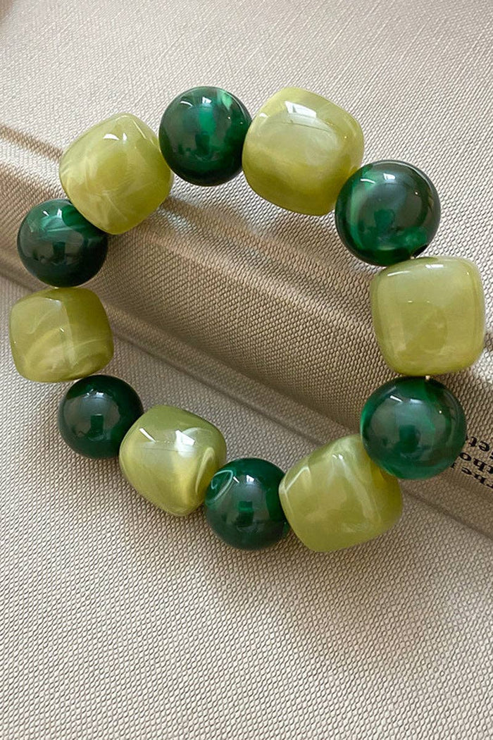 Stylish Geometric Beaded Bracelet