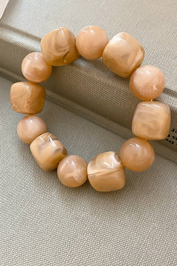 Stylish Geometric Beaded Bracelet