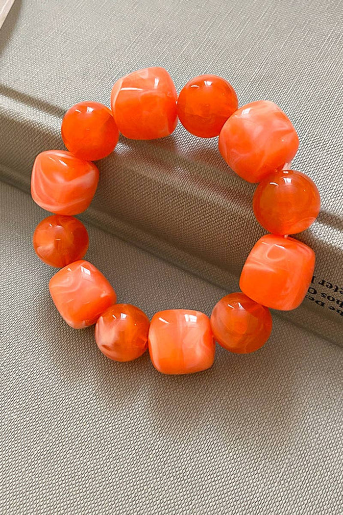 Stylish Geometric Beaded Bracelet