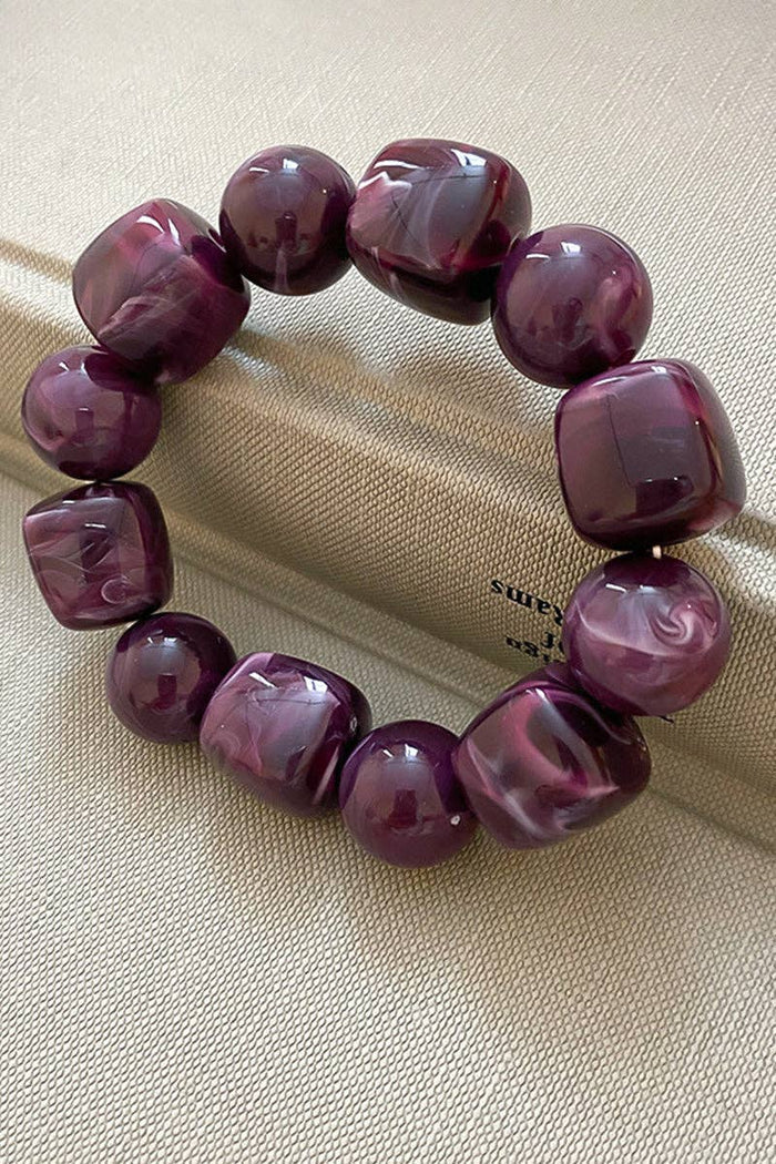 Stylish Geometric Beaded Bracelet
