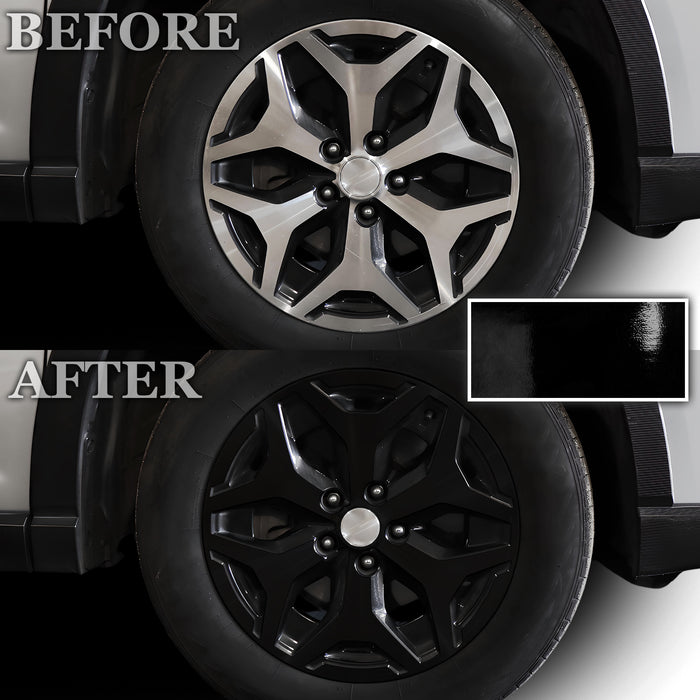 Vinyl Chrome Delete Front Grille Wheels Blackout Decal Stickers Overlay Film Fits Subaru Forester 2019 - 2024 - Bogar Tech Designs
