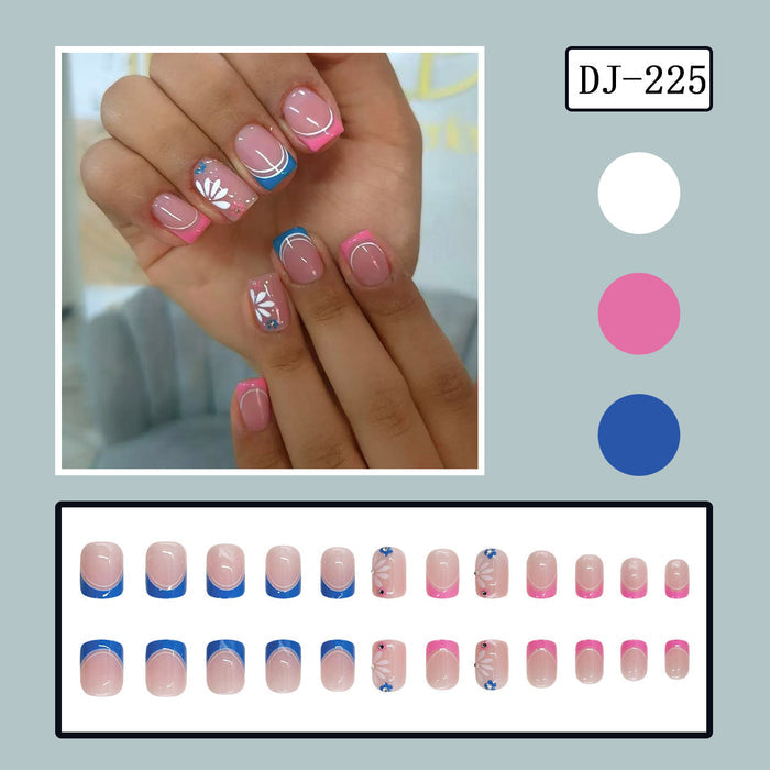 Summer flower rhinestones