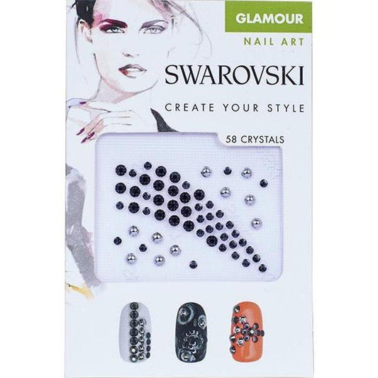 SWAROVSKI NAIL ART CRYSTAL TRANSFERS - GLAMOUR SET 1